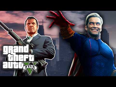 Homelander Invaded My House in GTA 5 Mods!