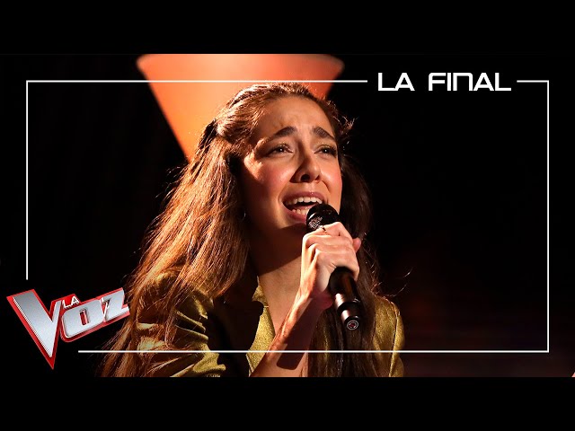 Nereida Sanchón - Entre sobras y sobras me faltas | The Final | The Voice Spain 2023 class=