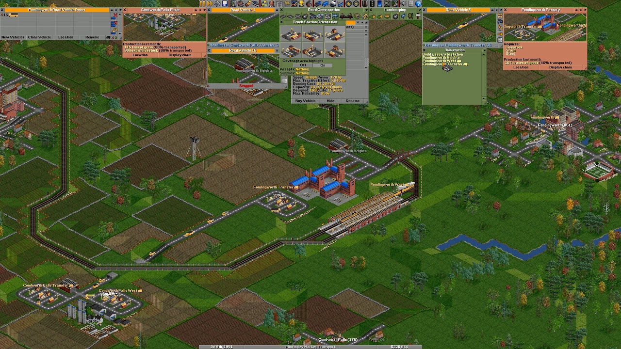 OpenTTD no newGRF S01 EP02 - YouTube