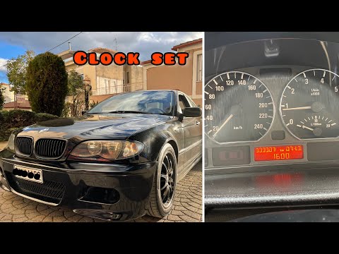 Βίντεο: Πώς ρυθμίζετε το ρολόι σε μια BMW 325i 2004;