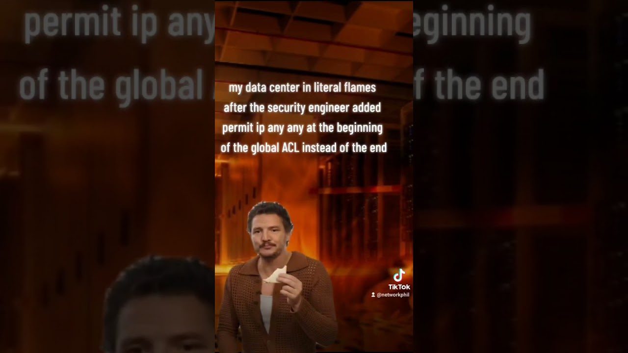 Be careful using permit ip any any! 