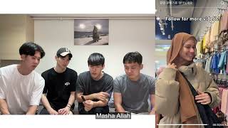 Korean guys react to Hijab TikTok *surprise!