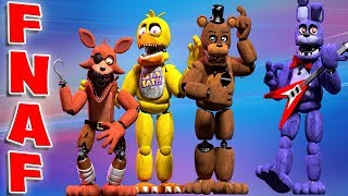 ПУГАЕМ ОХРАННИКА ► Five Nights at Freddys simulator ◄ Пять ночей симулятор Playable Animatronics