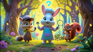 Benny the Bunny Solve a Mystery! | Animal Stories | Bedtime Story For Kids | Animal Stories For Kids