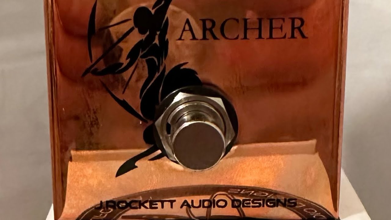 J. Rockett Audio Archer “The Jeff” JB Beck Mod Copper Plated Overdrive  Boost guitar pedal