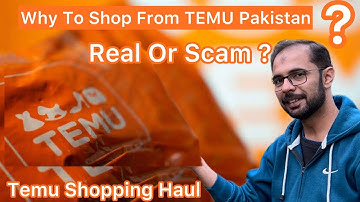 Temu App Pakistan | Temu A Scam Or Real ? | My Temu Haul | Temu 2025
