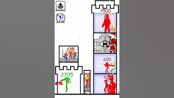 Stick Hero Tower Defence 3D #shorts #stickhero #tower #towerdefense #survival