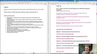 How to answer CMI Unit 331 Task 2b AC2.2