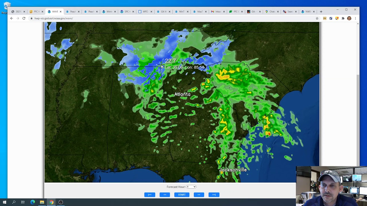 Thursday Evening Winter Storm Update 1/7/21 - YouTube
