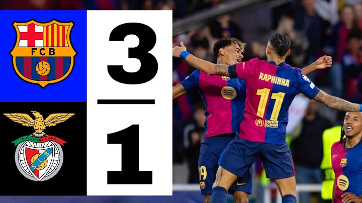 Barcelona vs Benfica (3-1) (Agg 4-1) - Extended HIGHLIGHTS || UEFA Champions League!