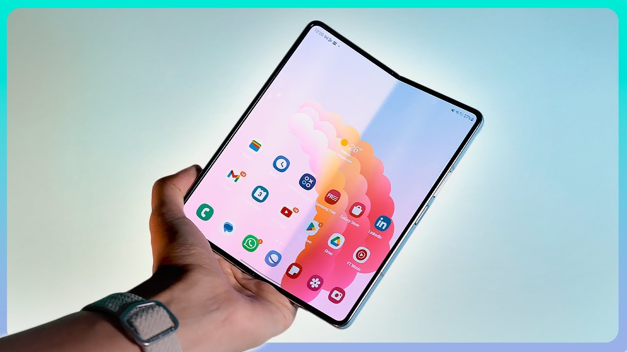 Samsung Galaxy Z Fold 5 REVIEW, ¿vale la pena? - YouTube