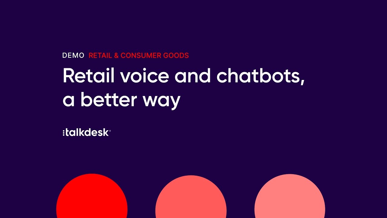 Retail Voice and Chatbots, A Better Way - YouTube