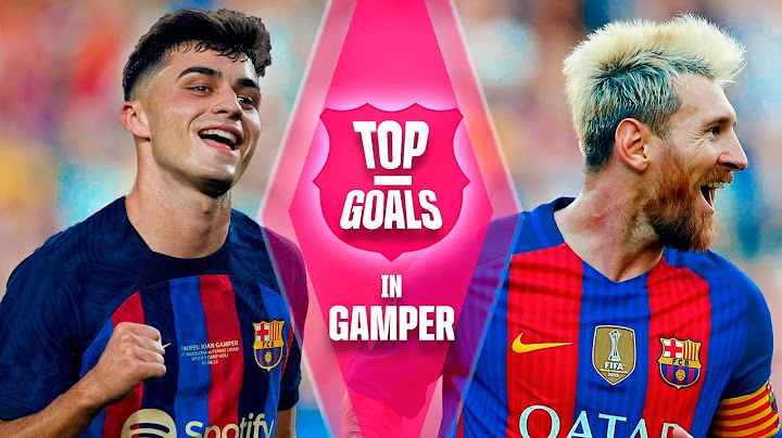 🔥⚽ TOP GOALS IN GAMPER TROPHY | FC Barcelona 🔵🔴