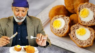 Tribal People Try Scotch Egg For The First Time