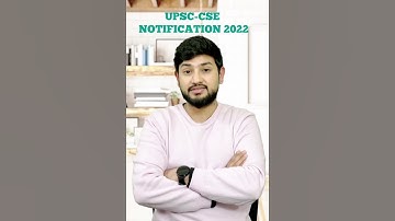 UPSC NOTIFICATION 2022 !! UPSC has increased Vacancy for 2022 !!#upscnotification
