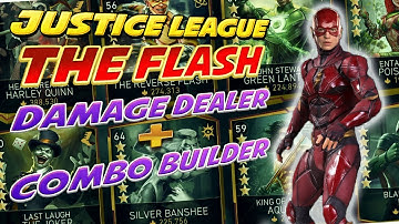 Injustice 2 Mobile. Justice league Flash is a Combo Builder and Damage Dealer.