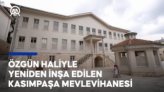 Özgün haliyle yeniden inşa edilen Kasımpaşa Mevlevihanesi irfan ocağı olarak hizmet verecek