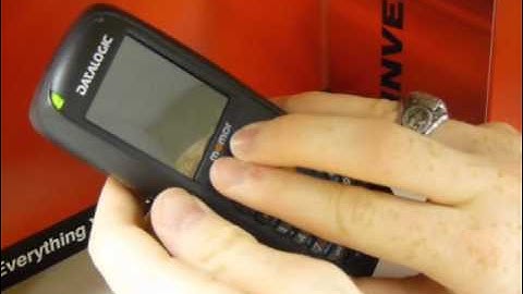 Cold Boot Instructions For Datalogic Memor