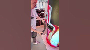 Indoor LED cylindrical screen. #ledscreen #ledvideowall #leddisplay #ledscreendisplay