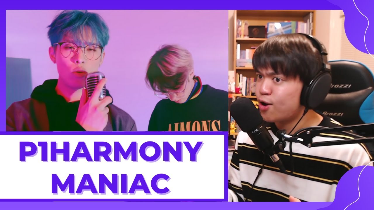 P1Harmony (피원하모니) - Maniac (Conan Gray) Cover Reaction [THEIR SO TALENTED]