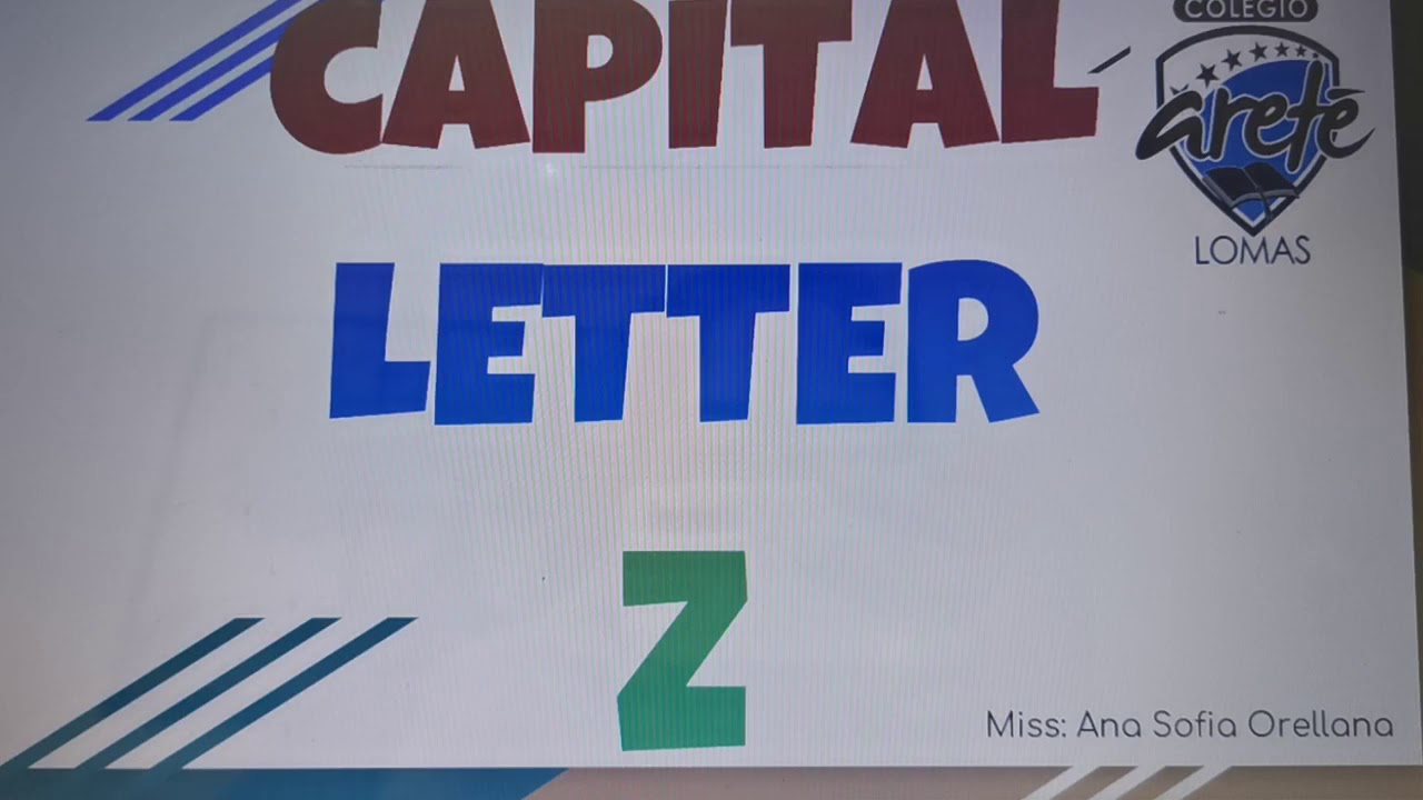 Capital Letter Z - YouTube