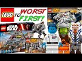 LEGO Worst To First | ALL LEGO Star Wars Rebels Sets! (UPDATED)