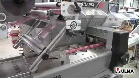 Stacked biscuit packaging in flow pack wrapper (HFFS)