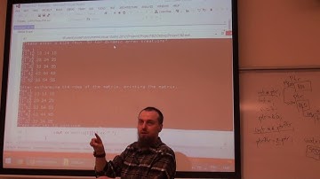 CS204 - Advanced Programming - Week 5 [1/2] - DYNAMIC MATRICES and DOUBLY LINKED LISTS IN C++