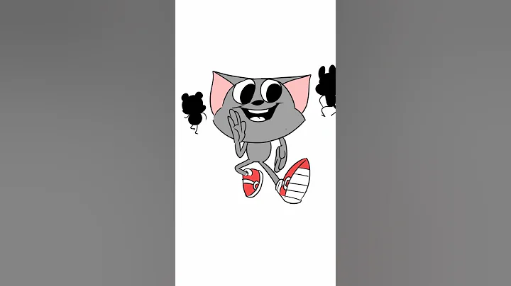 Mila runs like sonic ⚡⚡⚡ #shorts #animation