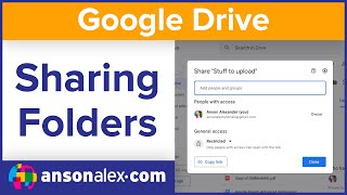 How to Share a Folder in Google Drive