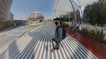First visit to Dubai Expo 2020. 360° video