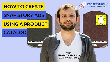 How to create Snap Story ads using a product catalog