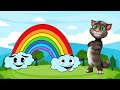 Rainbow drawing for kids and toddlers | easy step by step rainbow fr beginners
