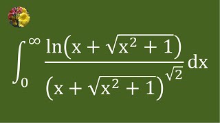 Evaluating the improper integral using standard techniques (Mis-2995)