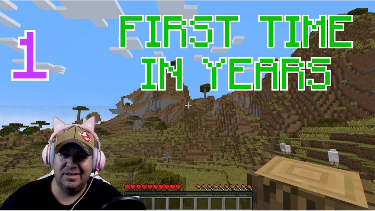 Playing Minecraft for the First Time in years! #minecraft - YouTube