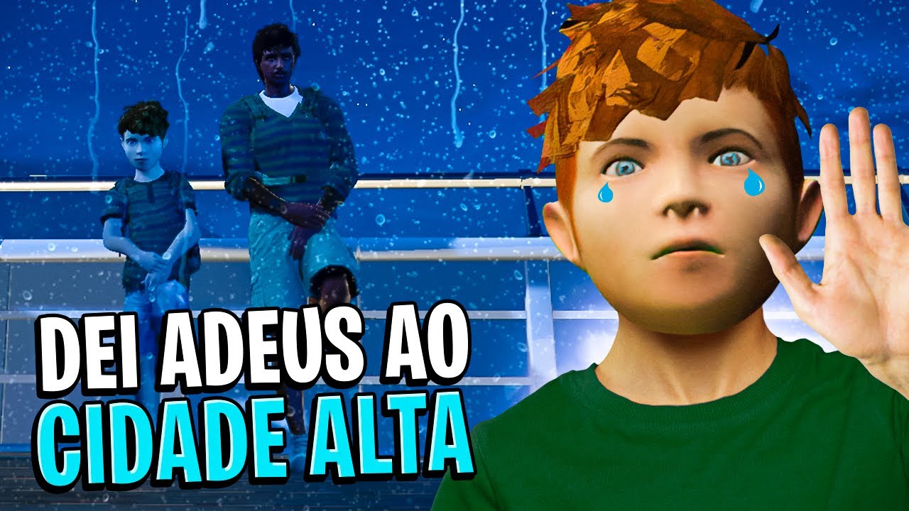 LOBINHO DÁ ADEUS AO CIDADE ALTA! - GTA RP
