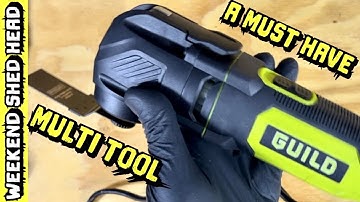 GUILD OSCILLATING multitool SAW - PMF300GH.1 - unboxing and REVIEW