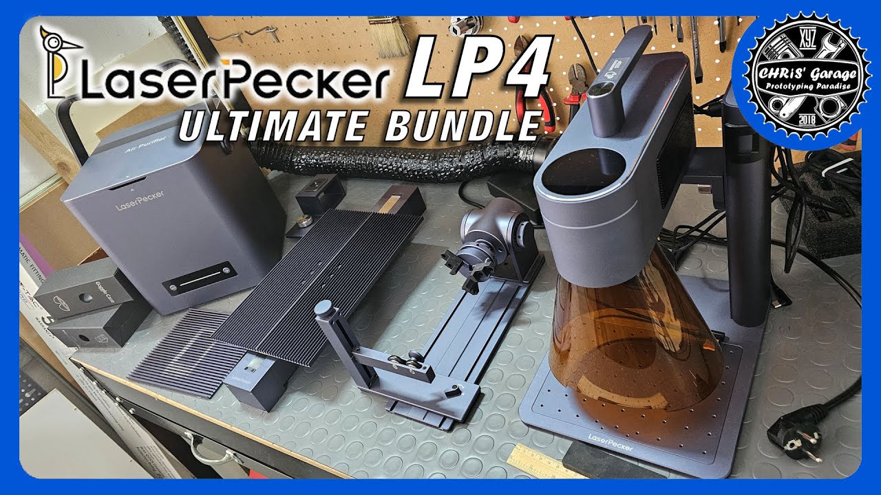Vuoi un incisore laser che incide Qualsiasi Cosa ? – LaserPecker LP4 Ultimate Bundle in Azione !