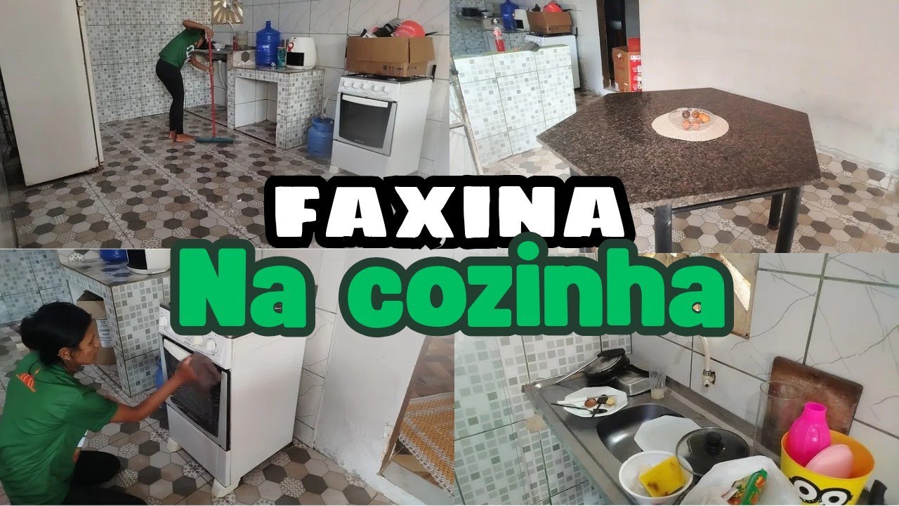 Aluguei uma casa 🏡💕 | DIA DE LIMPEZA NA COZINHA 🧽💖✨