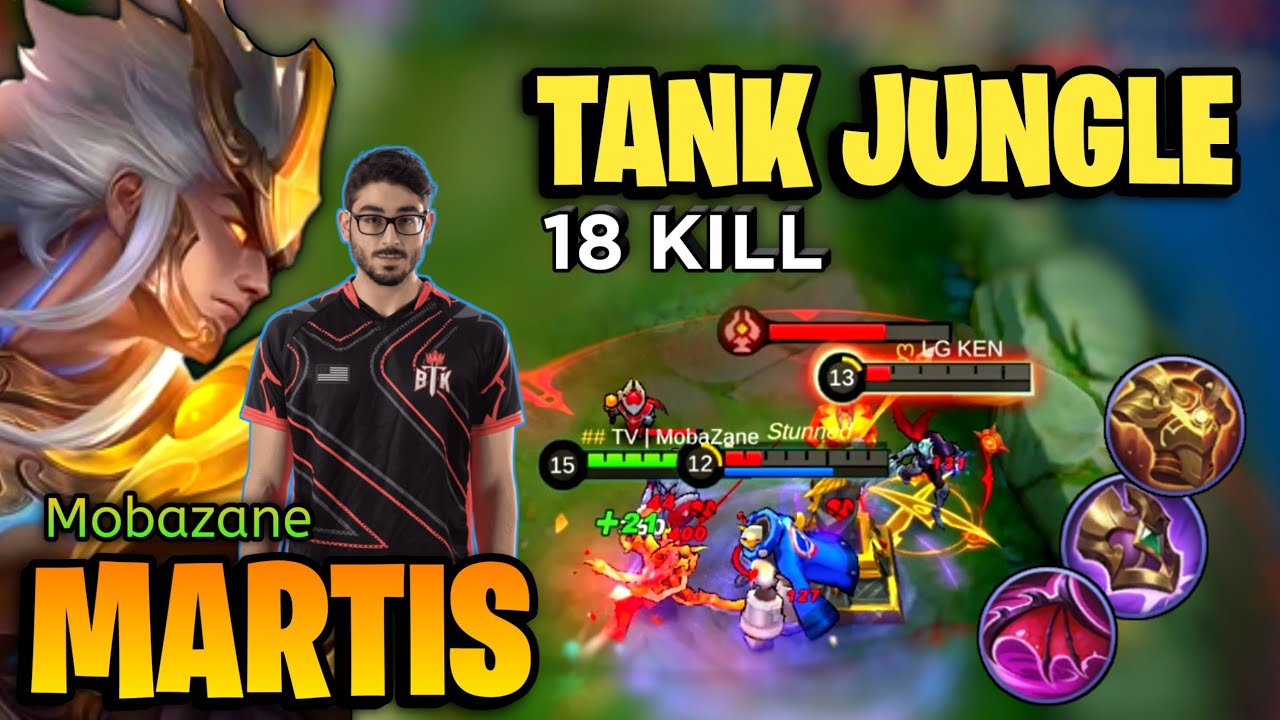 Martis Tank Jungle Build [ Martis Best Build Top Global ] By Mobazane