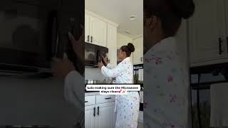 Lala keeps her stuff clean #lalabaptiste