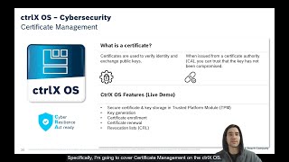 Download Lagu ctrlX OS Cybersecurity - Certificate Management MP3