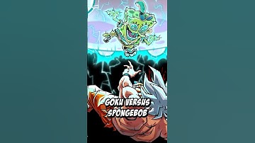 Goku Vs SpongeBob DEBUNKED #shorts #meme