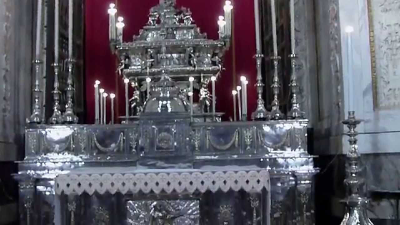 Palermo Cathedral, Silver Church Altar - LVBO Travel