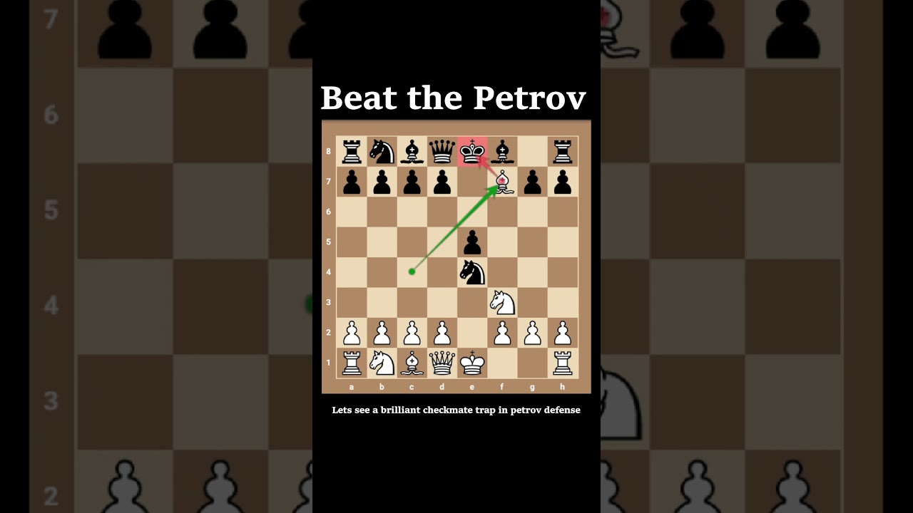 Beat the Petrov Defense Easily