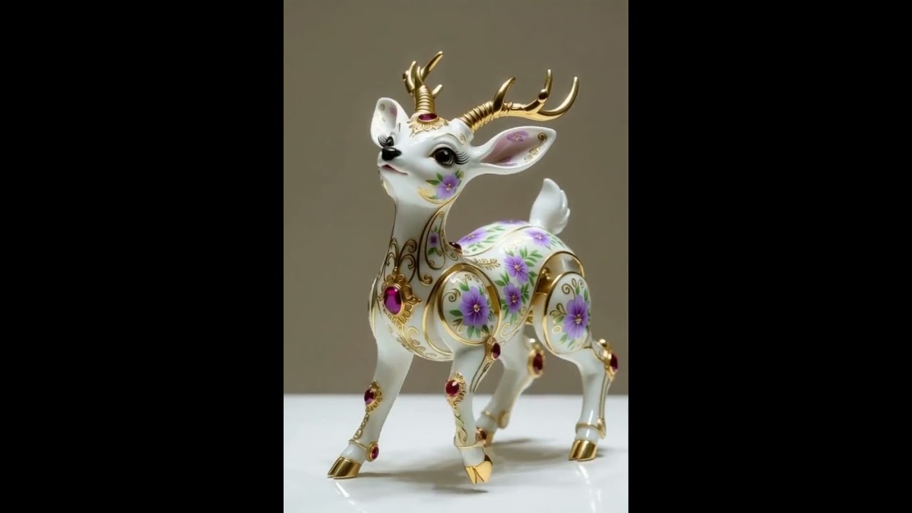 Porcelain Fawn — Fragile Beauty 🦌✨ 