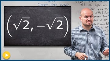 Learn how to convert rectangular points to polar points