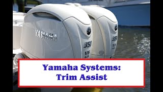 How to use Yamaha Trim Assist to Optimize Boat Performance