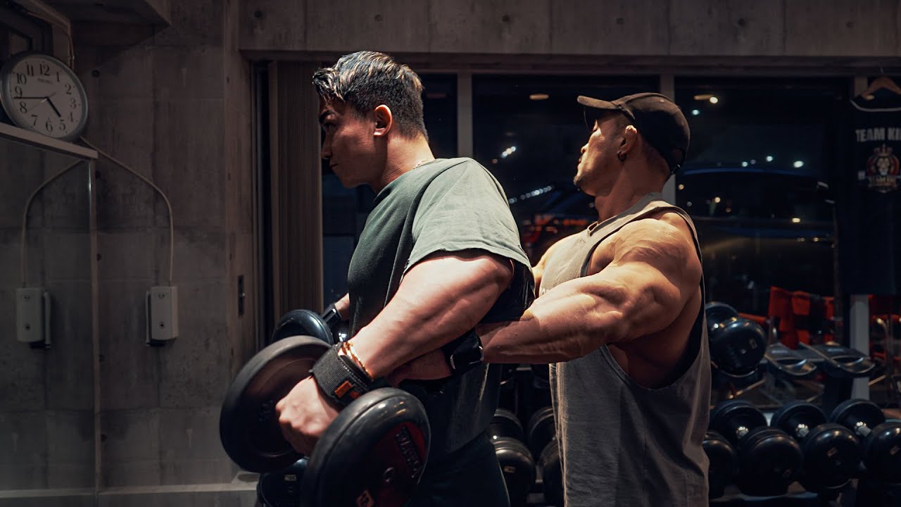 Thanks to the weight gain, the weight of my shoulder training has