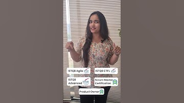 👨‍💻 ISTQB CTFL 👨‍💻 ISTQB Agile👨‍💻 ISTQB Advanced 👨‍💻 Scrum Master Certification 👨‍💻 Product Owner